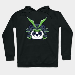 samurai panda head Hoodie